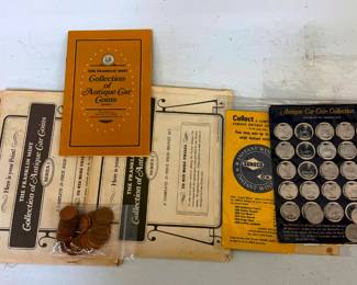 Antique Car Coins Collections