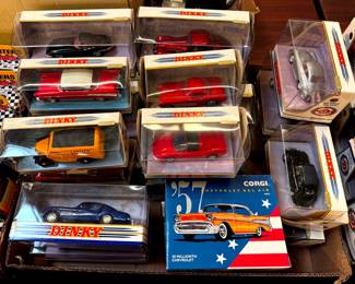 Dinky and Corgi Die Cast Cars