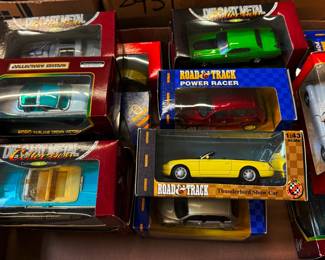 Road & Track Die Cast Cars