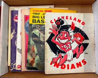 Vintage Cleveland Indians Programs
