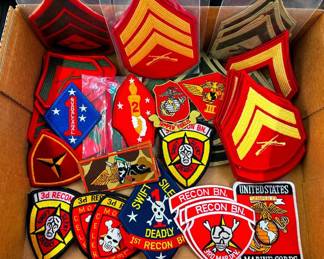 USMC Insignia Rank Patches United States Marine Corps