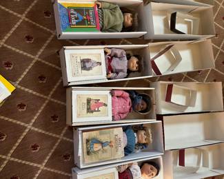 Pleasant co. American Girl Dolls NIB all Never opened till now! There are also Minis