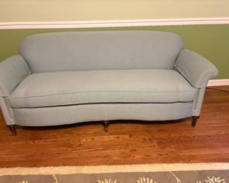 small redone sofa