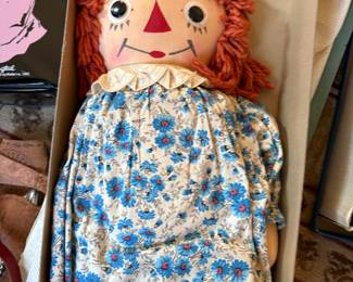 original Raggedy Anne Doll