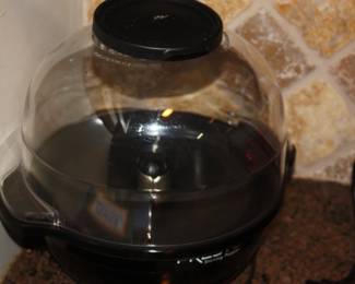 Electric pop corn popper