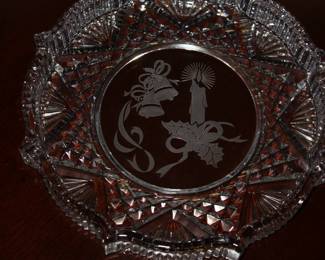 Christmas holiday tray