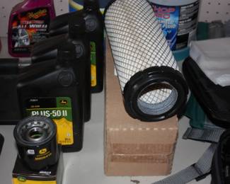 John Deere oil/filter/and air cleaner
