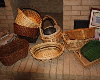 Various baskets