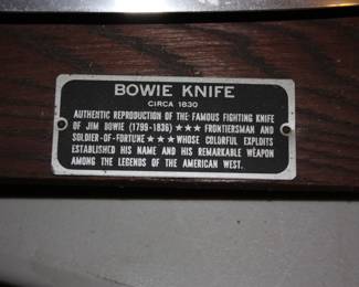 Mounted Bowie knife Circe 1830