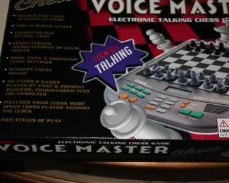 Voice Master talking chess game