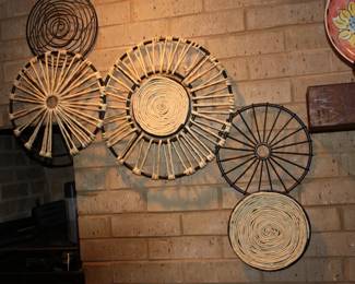 Round wall art