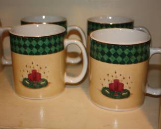 6 coffee mugs