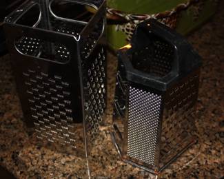 2 new cheese graters 