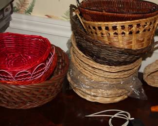 Various baskets
