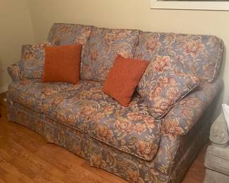 floral print couch