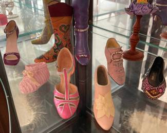 Just The Right Shoe Figurines, Miniature Shoe Figurines