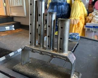 Hart-Leese Mfg Metal 4-Tube Coin Changer/Dispenser