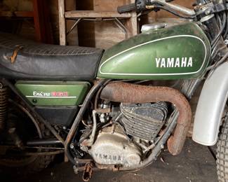 1974 Yamaha Enduro 360 Motorcycle