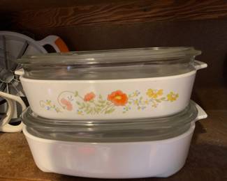 Corning Ware "Wildflower" Casserole Dish