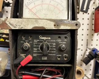 Simpson 260 Multimeter Series 6M Volt-Ohm-Milliammeter