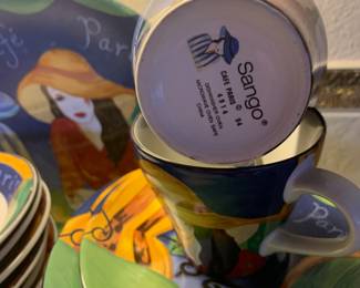 Sango Café Paris Dinnerware Set
