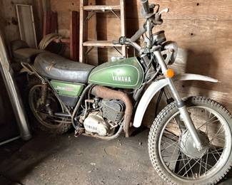1974 Yamaha Enduro 360 Motorcycle