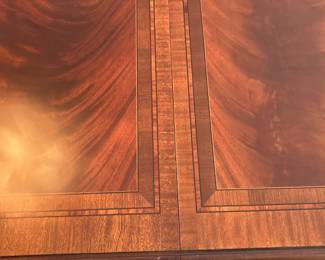 Thomasville Burl Wood Dining Room Set