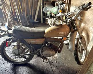 1974 Yamaha Enduro 100 Motorcycle