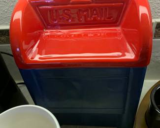 U.S. Mail Box Cookie Jar