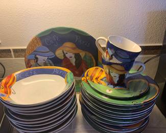 Sango Café Paris Dinnerware Set