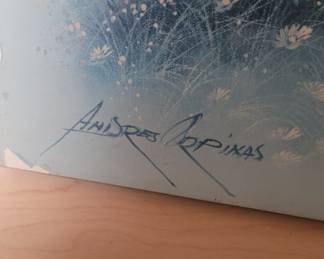Signed Prints by Andres Orpinas