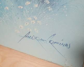 Signed Prints by Andres Orpinas