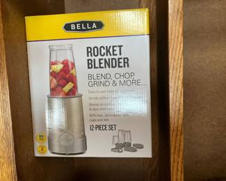 12 Piece Set Bella Rocket Blender