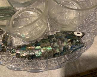 1970 Mexico Whimsical Abalone Articulated Fish Bottle Opener