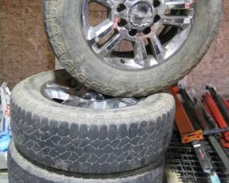 16 CHEVY 20 WHEELS