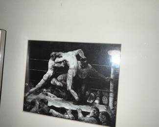 Old boxing print 