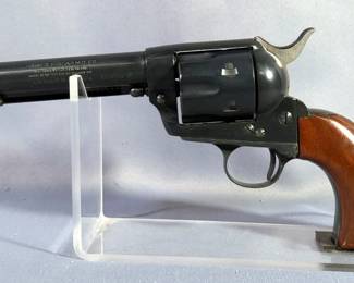 J.P. Sauer & Sohn / Hawes Firearms Western Sixshooter .22 Cal 6-Shot Revolver SN# 2/10426, Cleaning Brush, In Original Box 