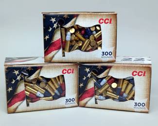 CCI .22 LR Ammo, Approx 900 Rds