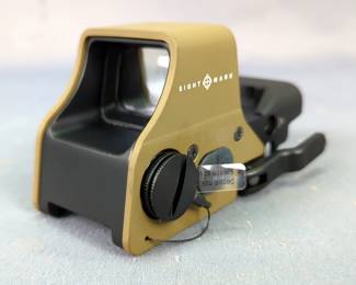 Sight Mark Ultra Shot Plus Series QD Reflex Sight, Model SM26008DE, With Instructions And Carry Case, In Box