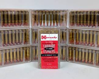Hornady Varmint Express 17 HMR Ammo, Approx 500 Rds