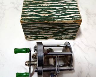 Pflueger Akron No. 1893 Level Wind Fishing Reel, In Box