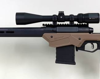 Savage Axis 6.5 Creedmoor Bolt Action Rifle SN# P016931, Vortex Crossfire II 4-12x44 Scope, In Soft Case