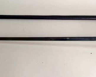 Knight 3-Ringed Rapier Sword, 36.5" Blade, Leather Wrapped Grip, In Leather Scabbard