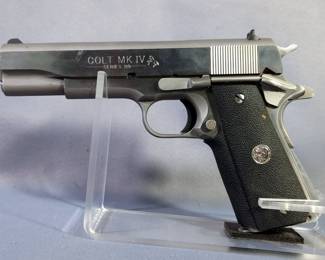 Colt MK IV Series 80 Government Model Colt .45 Auto Pistol SN# SS49955 