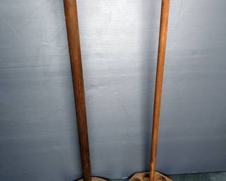 Custom Built Fishing Pole Holders, Both Hold 8 Poles, Qty 2, Approx 37" Tall 