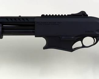Derya Arms / APINT / RIA Imports VRPA40 12 ga Pump Action Shotgun SN# R134854, 3" Chamber, Rear Peep Sight, Fiber Optic Front Sight, No Mag, In Soft Case