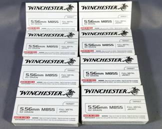 Winchester 5.56 M855 Ammo, Approx 160 Rds