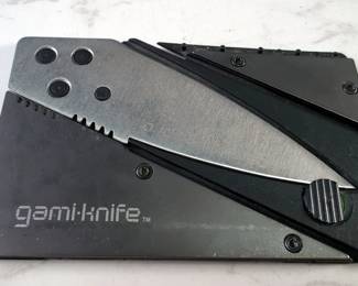 Gami-Knife Pro Credit Card Folding Knife, 2.5" Blade