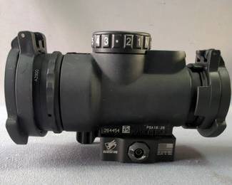 Trijicon MRO Adjustable Red Dot Sight 264454, With Instructions, Lens Cloth, In Hard Case 
