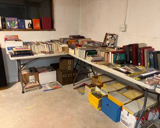 Tons of books, National Geographic